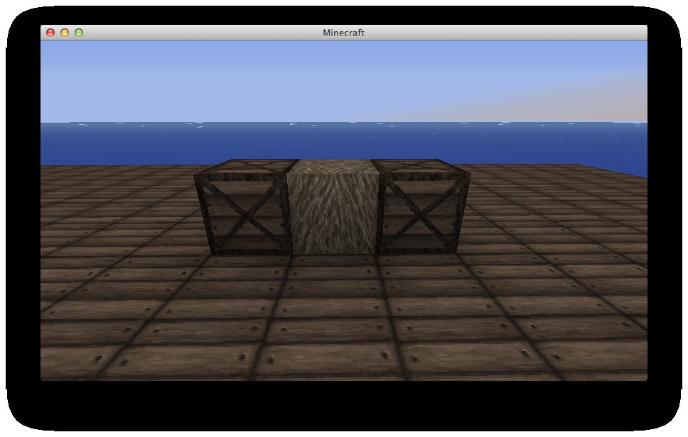 two of the three block added so far